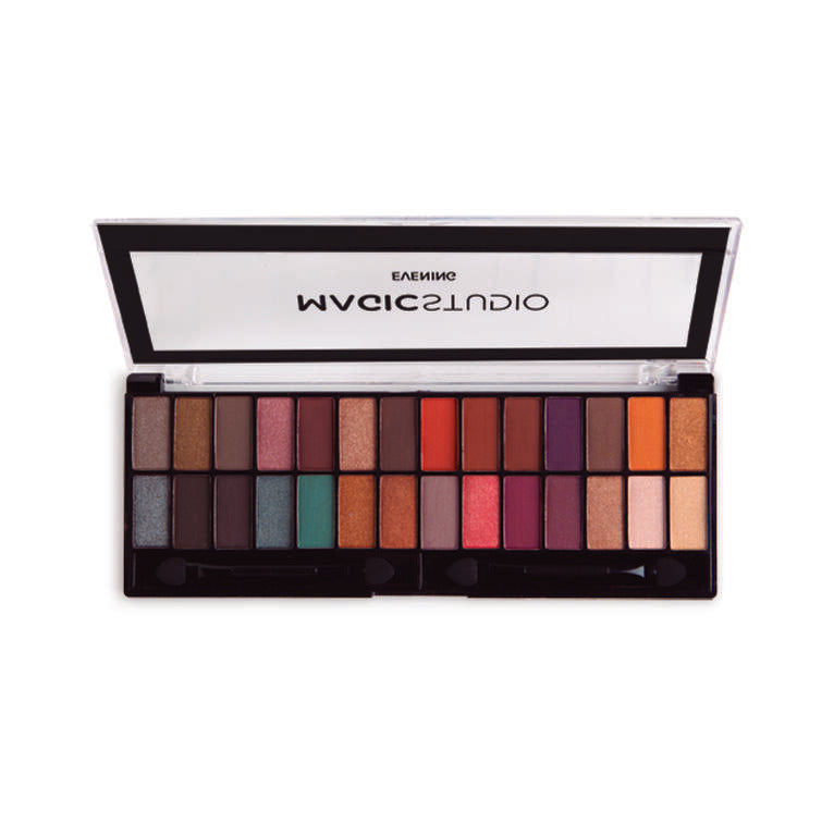 Palette di Ombretti 28 Colori Magic Studio ROSA E MALVA