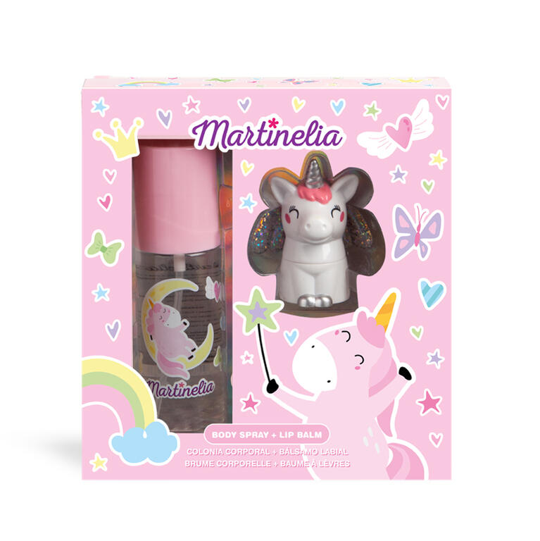 Martinelia set spray corpo e balsamo labbra Sweet Dreams – Rosa