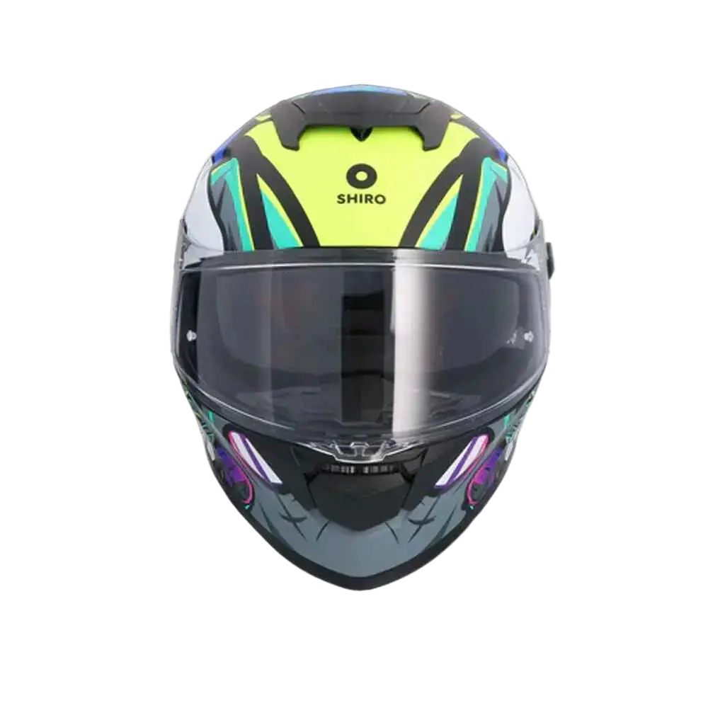 Shiro - Casco integrale Raptor crazy rabbit multicolore XL