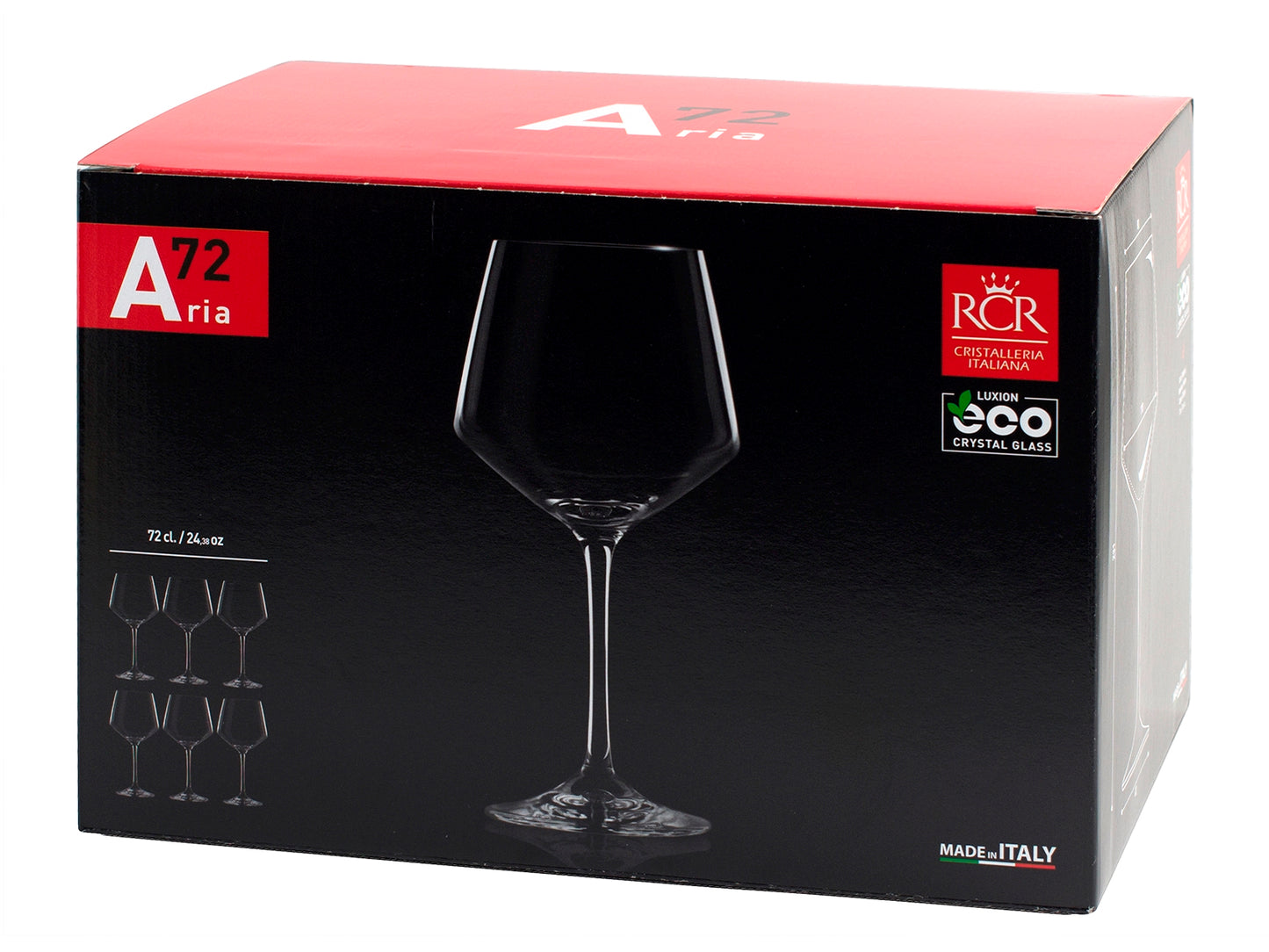 Set calici - Rcr Set calici ARIA 72 cl 253510 - RCR
