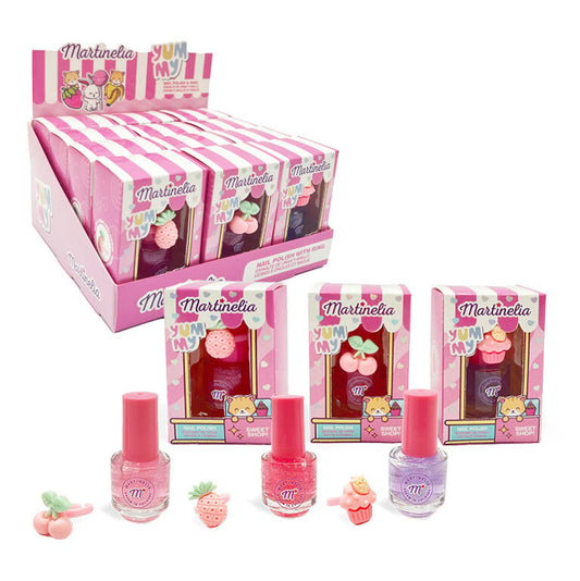 Martinelia smalto per unghie Yummy con anello rosa 9 ml Ananas