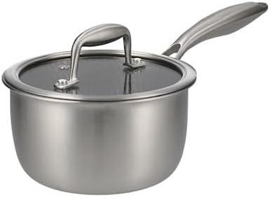 Casseruola 1 Manico H&H ATD Evolution 16 cm con Coperchio per Induzione