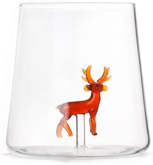 Bicchiere in vetro borosilicato 48 cl con decoro RennaH&H