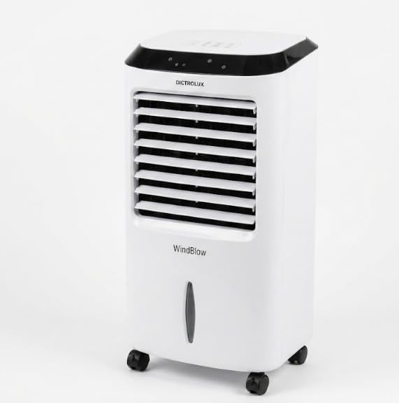 Raffrescatore Evaporativo Wind Blow 65W con Display LED e Funzione Ionica | Con Telecomando, Funzione Ionica, Display LED, 65 Watt, Uso Domestico