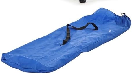 Sedia Pieghevole da Campeggio Blu 60x60x106 cm Tessuto Oxford Resistente per Outdoor