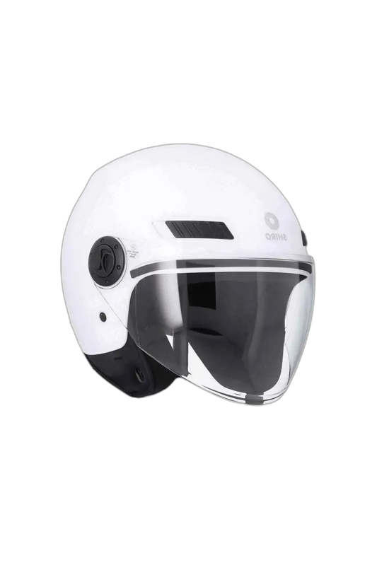 Shiro - Casco jet Kioto bianco M