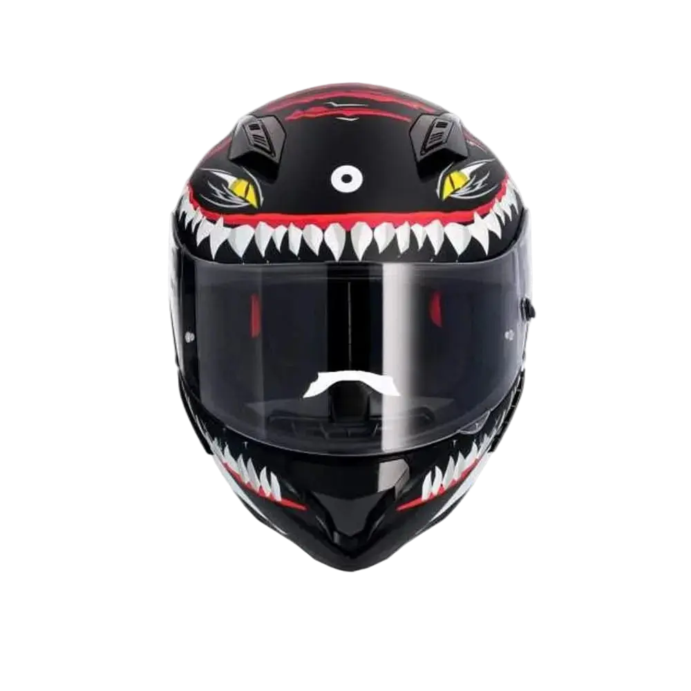 Shiro - Casco integrale Hunter Shark nero matt XL