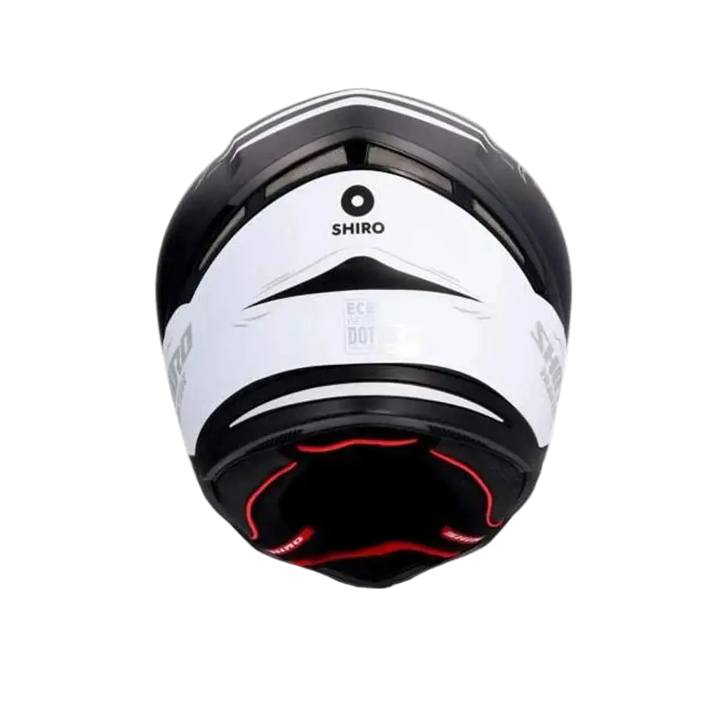 Shiro - Casco integrale Hunter Shark nero matt M