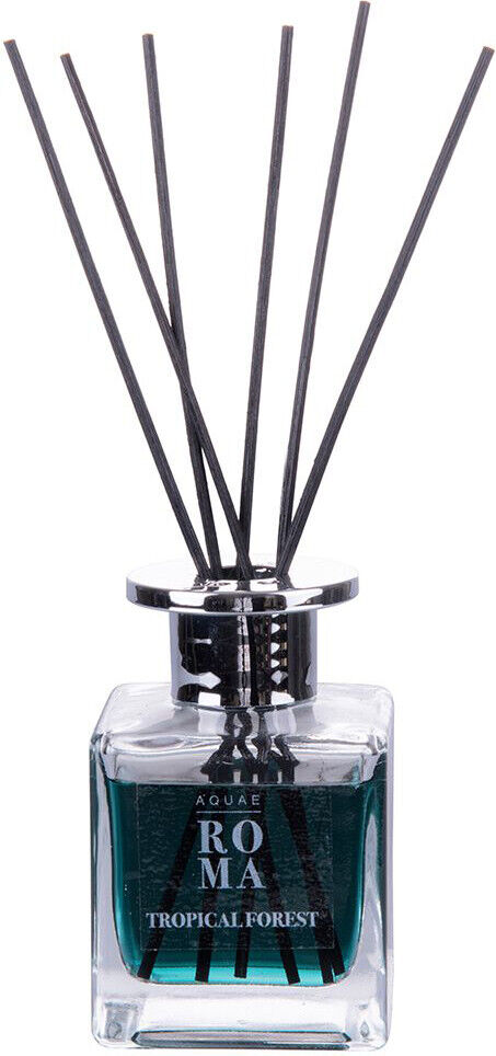 Tropical diffusore ambiente 120 ml Tropical Forest, vetro, 6 stick fibra inclusi