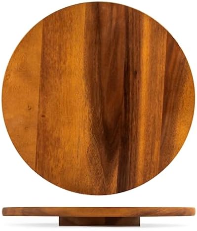 Piatto Girevole in Legno - Diametro 36 cm, Elegante e PraticoH&H
