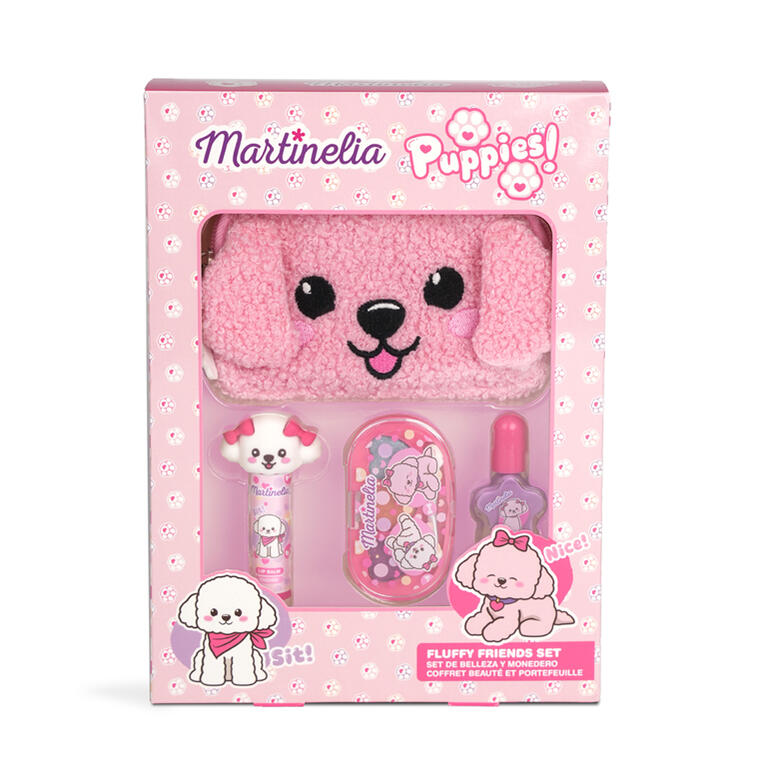 Martinelia set di bellezza Puppies Fluffy Friends con borsetta