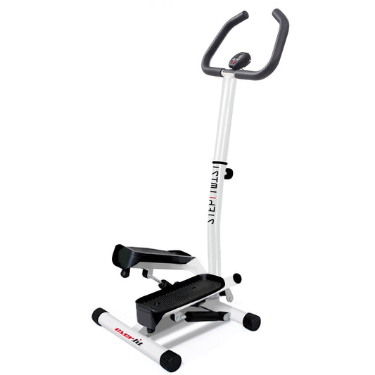 Mini Stepper STEP TWIST con Movimento Oscillante, Pedane Antiscivolo e Impugnature Ergonomiche