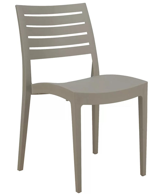 Sedia Firenze colore grigio perla