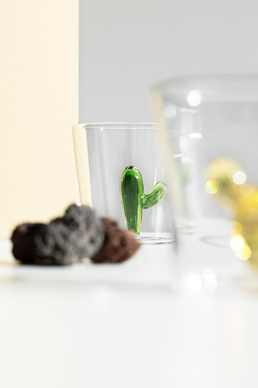 Ichendorf Bicchiere Tumbler Cactus Verde transparente