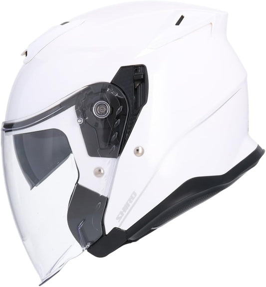 Shiro - Casco jet Capri bianco perla XL