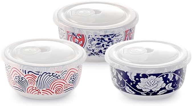 singolo contenitore Sakura con coperchio 13x7H&H