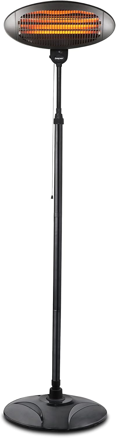 Beper Stufa al quarzo con piantana IP34 da esterno