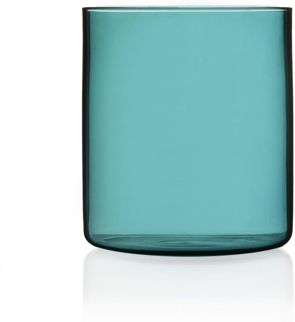 Ichendorf Bicchiere Monsieur Petrolio | Collezione Cilindro Extra Light Colore