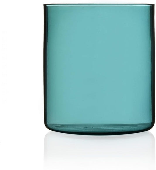 Ichendorf Bicchiere Monsieur Petrolio | Collezione Cilindro Extra Light Colore