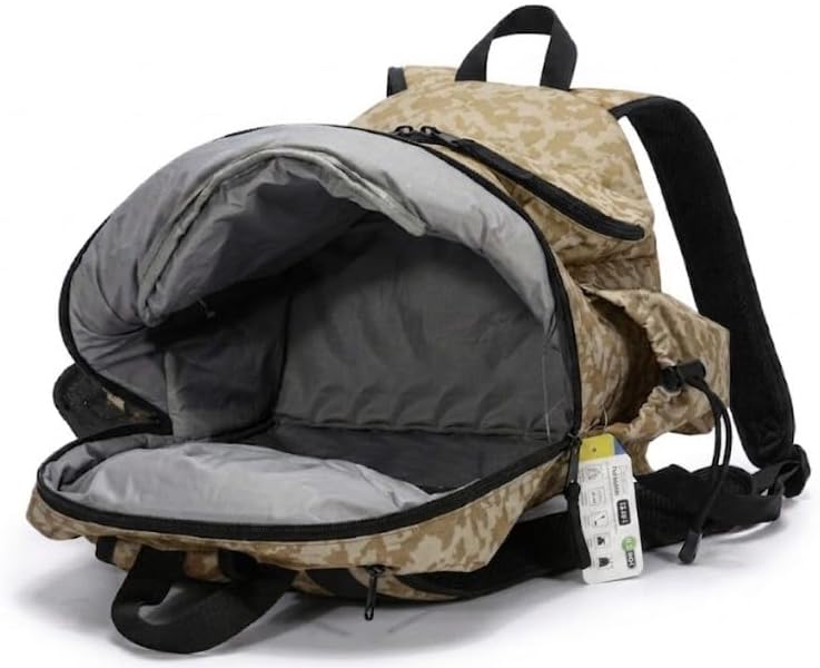 Zaino Termico Nairobi 18 Litri Beige Mimetico Borsa Frigo Portatile con Spallacci