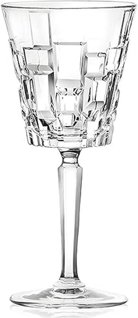 RCR Etna Calice Acqua 28 Cl Set 6 Pz In Vetro Cristallino