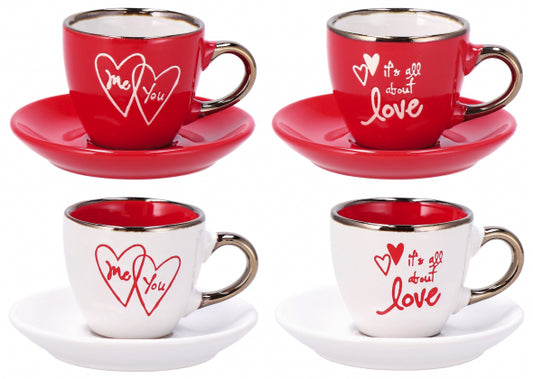 Servizio da caffè in ceramica "Ador"