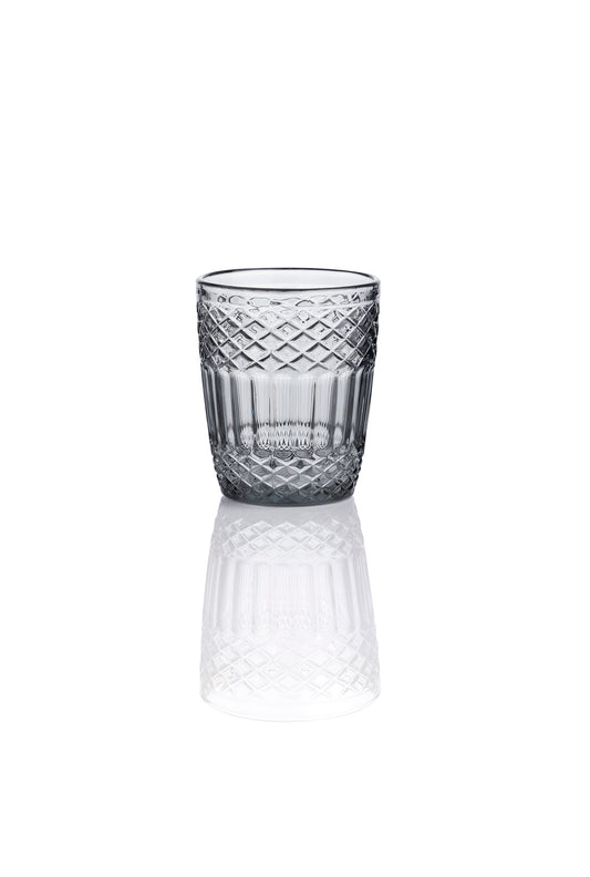 Bicchieri PRAGA 27 cl, confezione 6 pezzi - colore grigio