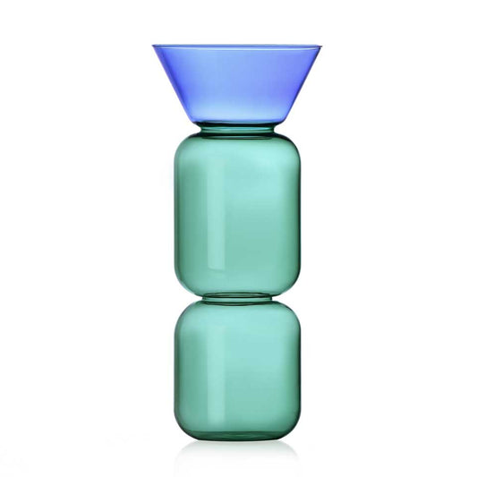 Ichendorf Vaso Ichendorf Gelée petrolio/azzurro - grande