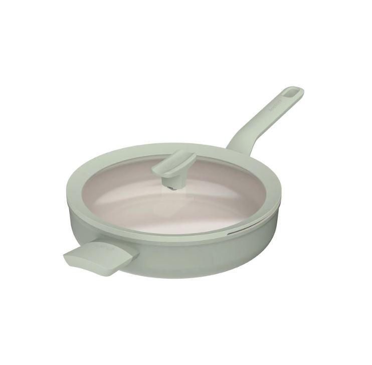 Tegame con coperchio antiaderente balance sage verde salvia 26cm