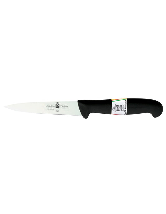 Spelucchino con manico in nylon, lama inox 11 cm