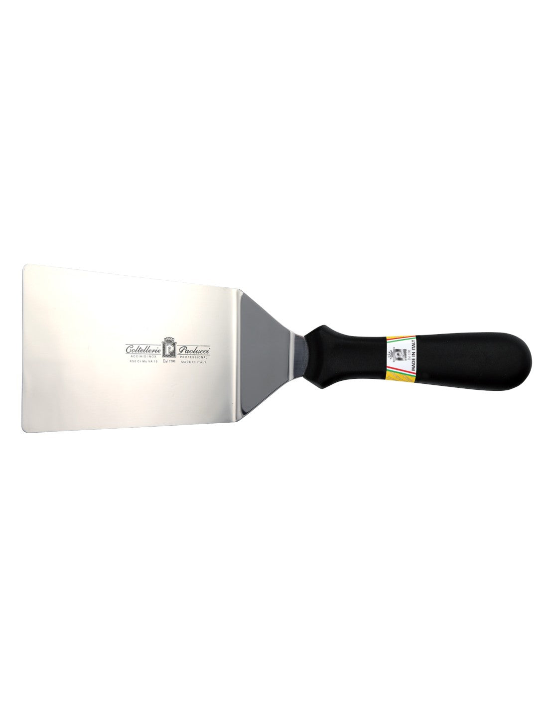 Spatola per lasagna con manico in nylon, lama inox 14 cm