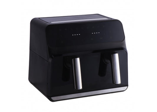 Friggitrice ad aria digitale 9 l con pannello divisorio  timer e termostato regolabile