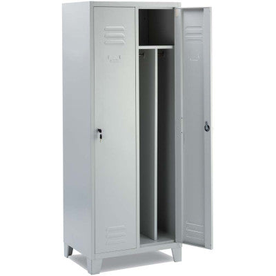 Armadietto sporco/pulito 2 posti Misure H 179,5 x 68,5 x 50 cm