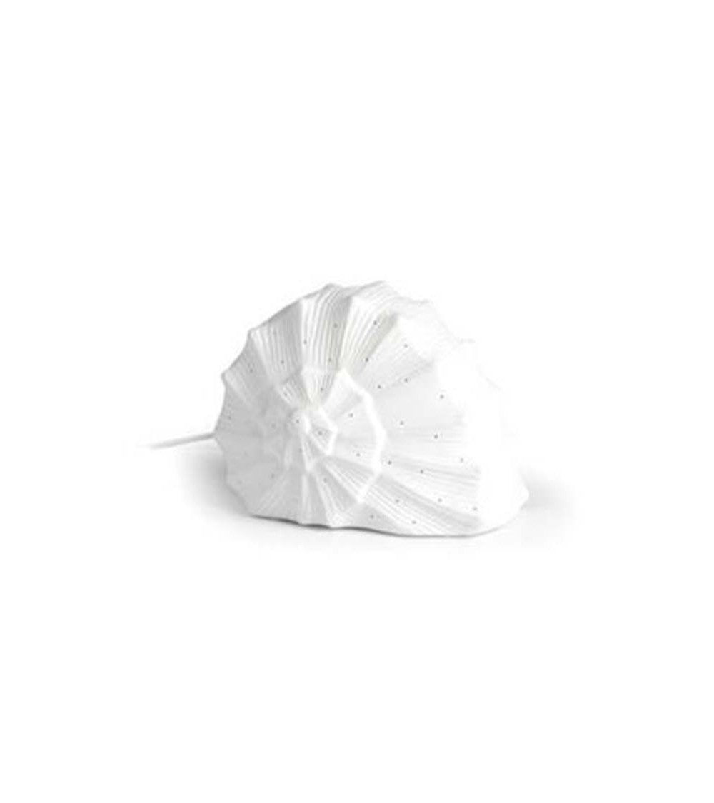 Lampada in ceramica lumaca marina 22xH18cm