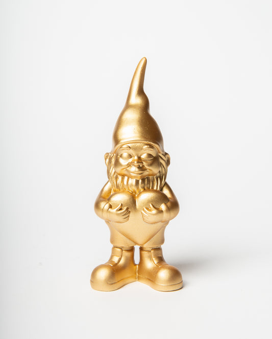 Statuta nano lover gold 12 cm