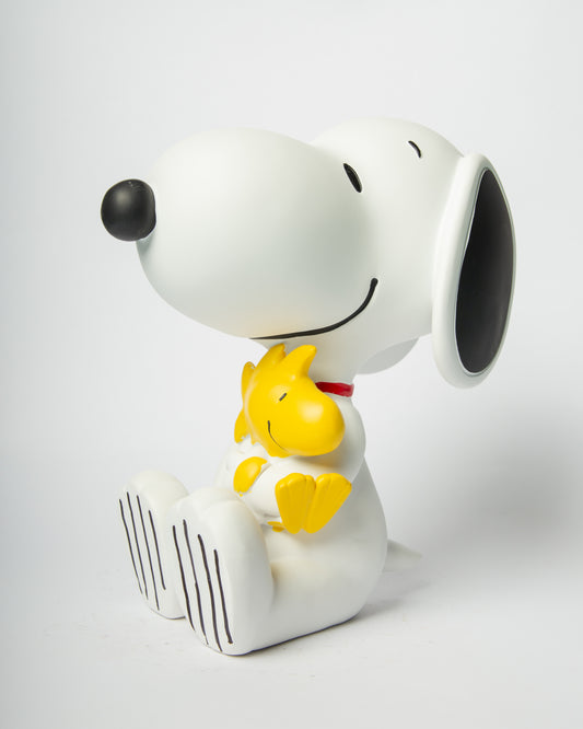 Statua decorativa Snoopy woodstock white