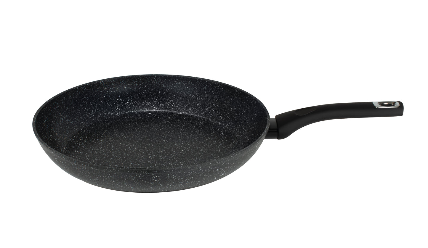Pietra Lavica â?" Padella 28 cm Compatibile con Induzione