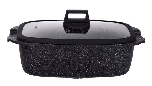 Cocotte Rettangolare 32x20 cm con Coperchio â?" Monolite Cotture Speciali