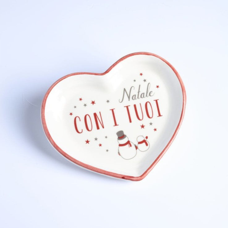 CUORICINO C/SCRITTA â?" NATALE CON I TUOI