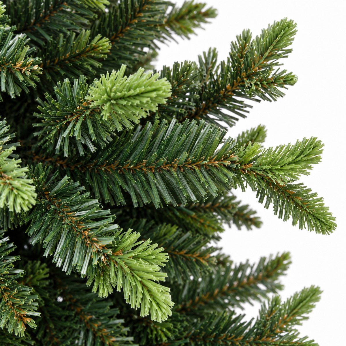 Albero di Natale artificiale Nevada alto 180 cm, 729 punte, PE e PVC