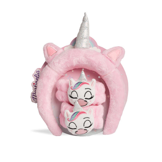 Martinelia cerchietto e polsini Plush unicorno