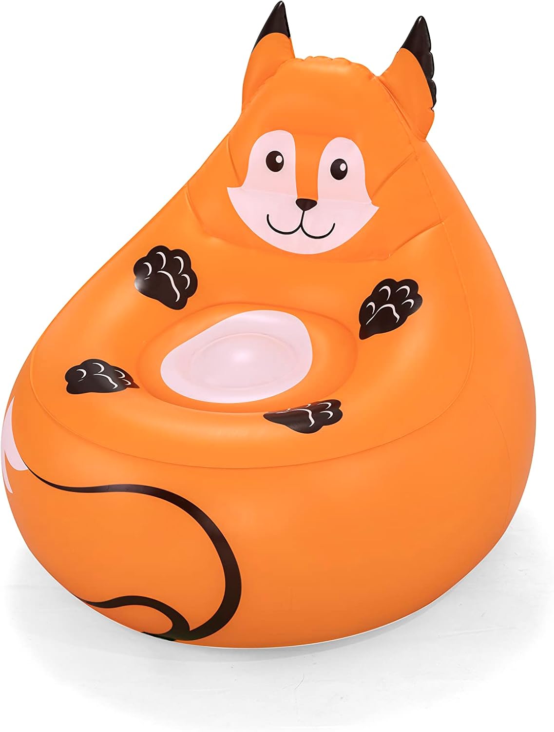 Poltrona Baby Cozy Critters Volpe 72x72x64 cm Gonfiabile per Bambini