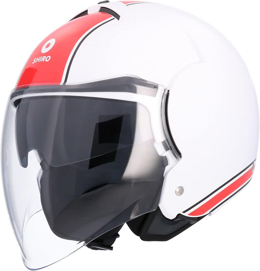 Shiro - Casco jet Kioto Doodle live multicolore L