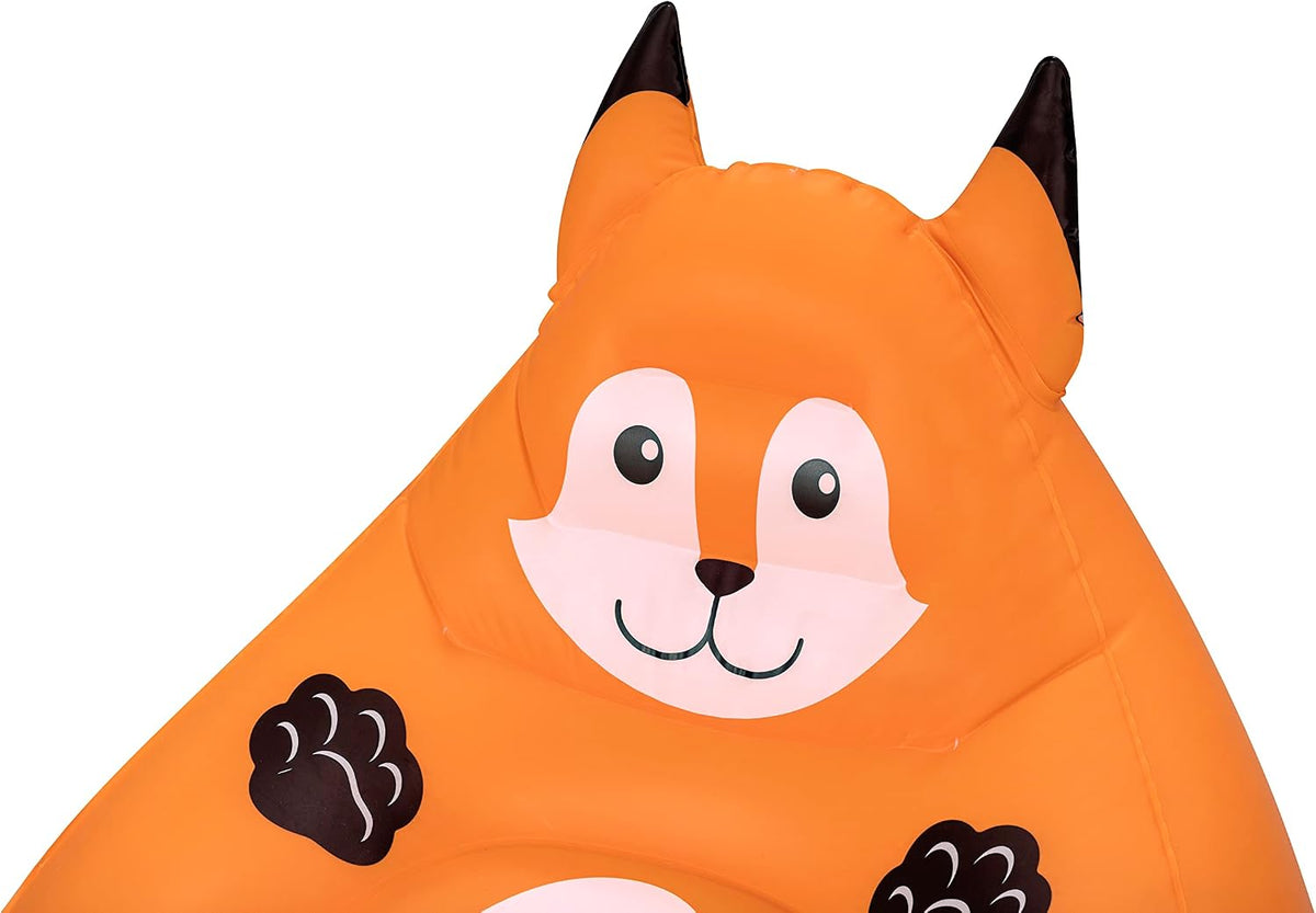 Poltrona Baby Cozy Critters Volpe 72x72x64 cm Gonfiabile per Bambini