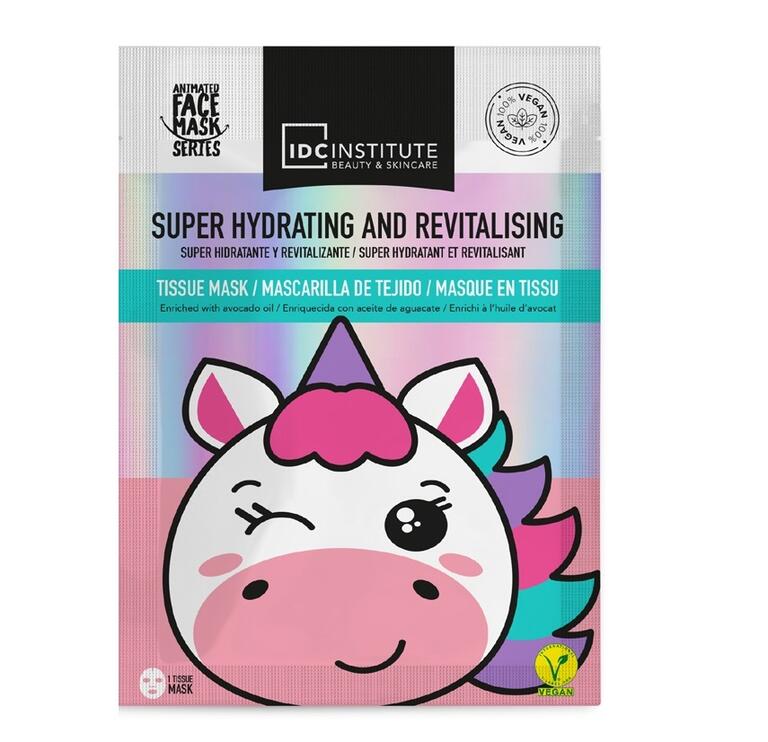 Maschera viso all'unicorno Hydra Revitalizzante