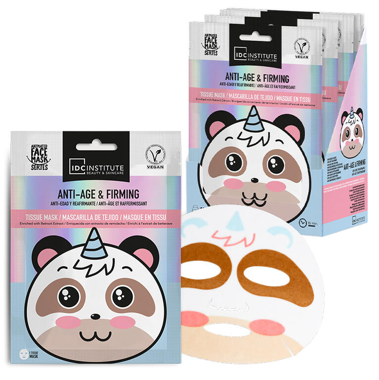 Maschera viso al panda anti-età e rassodante