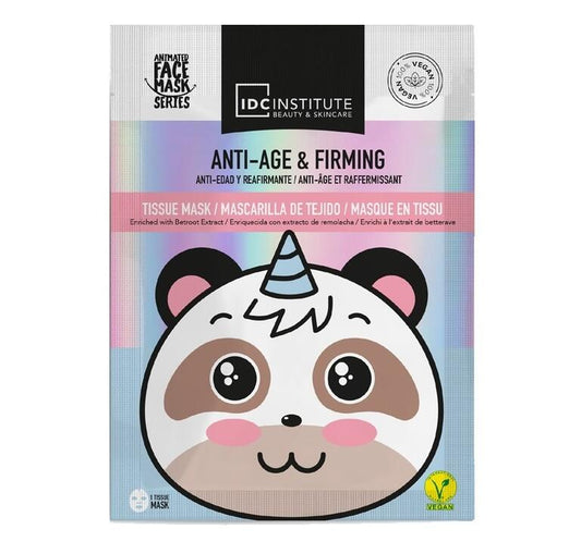 Maschera viso al panda anti-età e rassodante