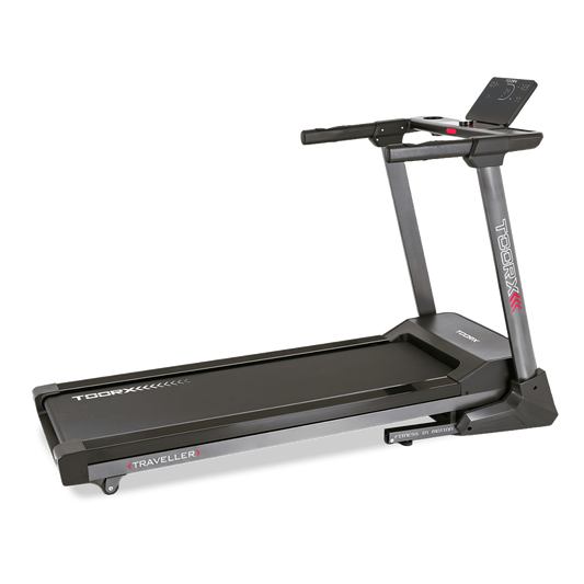 Tapis Roulant TRAVELLER con Inclinazione Elettrica, Motore 2,5/3,5 HP, Compatibile con App Zwift e Kinomap