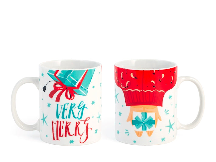 Royal Norfolk Mug Natalizia Best Wishes in Porcellana 320 ml