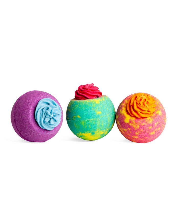 IDC - Bomba da bagno Cocktail Rainbow Orange & Lemon - 100 g